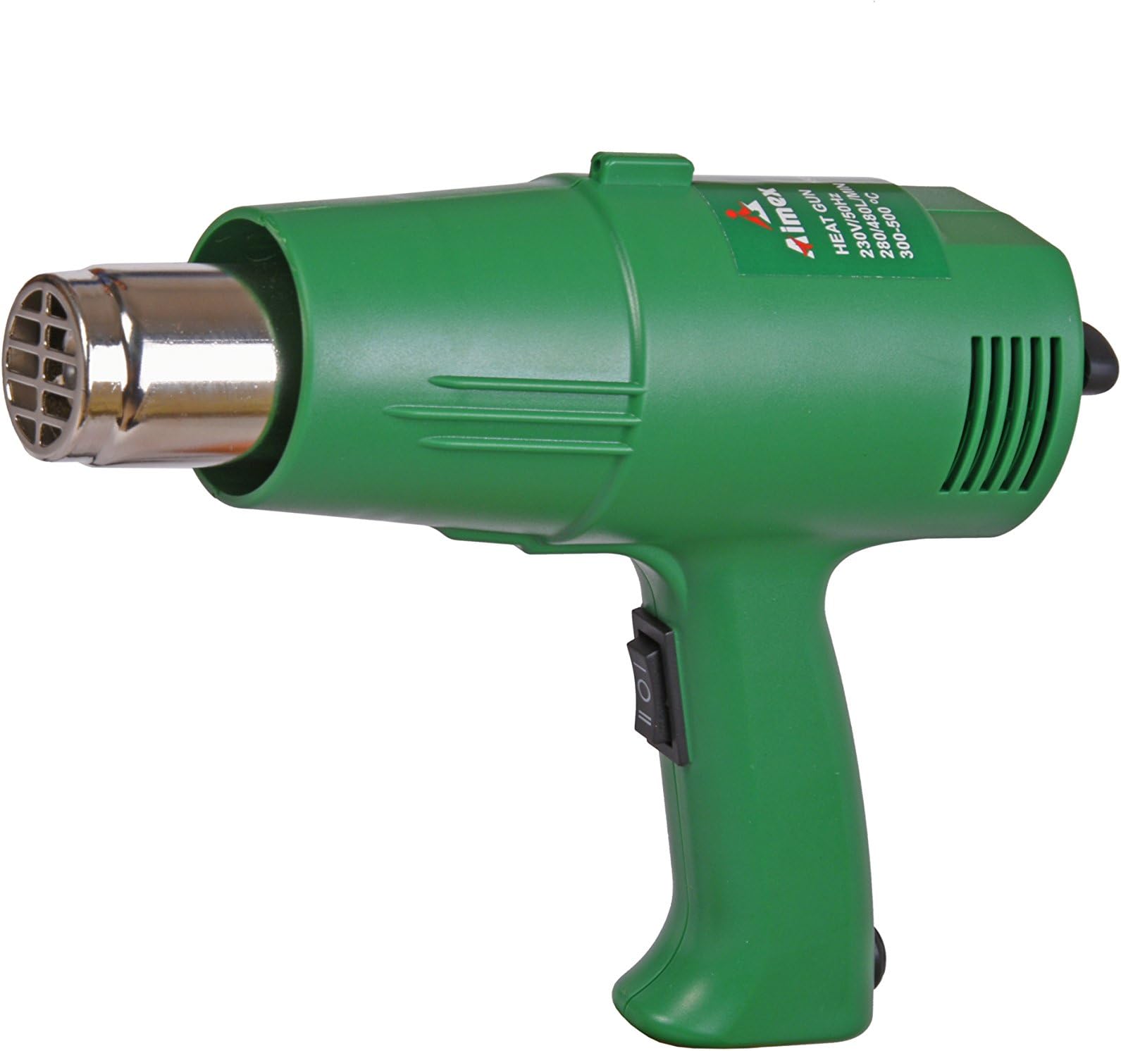 Aimex Electric Plastic Hot Air Gun Suitable for Shrink Wrapping Packing, Stripping Paint, Thawing Frozen Water Pipe (Green, 1500 W)