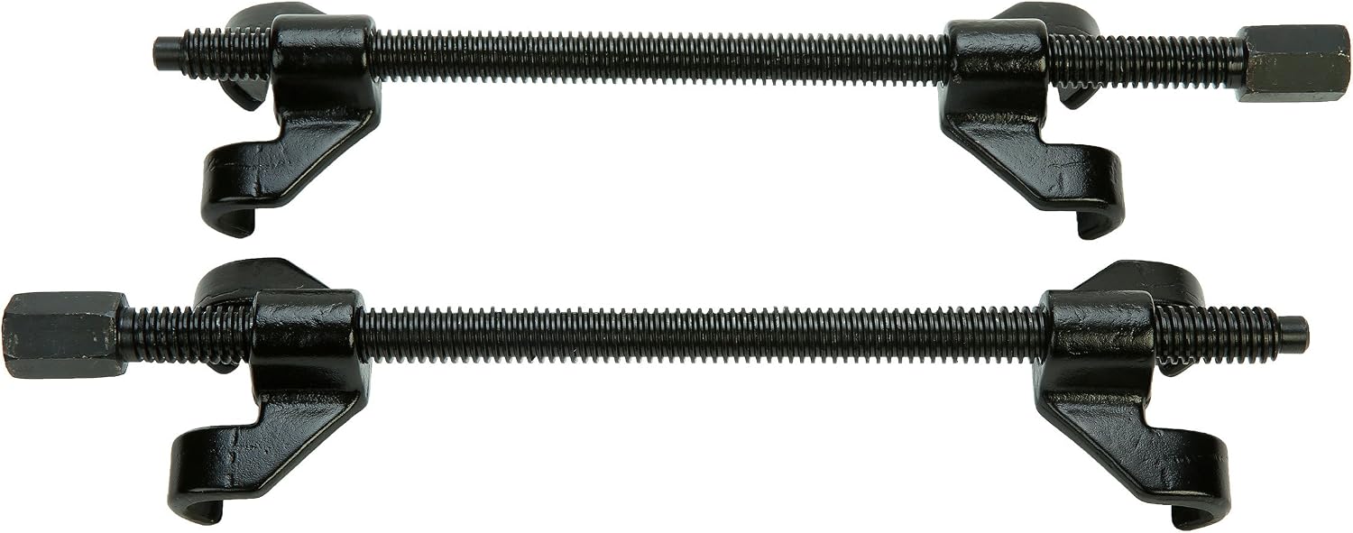 FreeTec Coil Spring Compressor Strut Remover Installer Tool Coil Spring Compressor Heavy Duty Car Clamps Kit, Black, 380 mm - Image 4