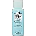 FolkArt Enamel Acrylic Craft Paint, Aqua Splash 2 fl oz Premium Matte Finish Paint, Perfect For Easy To Apply DIY Arts And Crafts, 11953