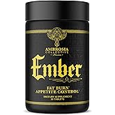 Ember™ Thermogenic Fat Burner & Appetite Support Supplement Pills for Healthy Weight Management, Appetite Support for Men and Women with CapsiMax™, African Mango, and CoQ10