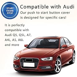 Car Push Start Button Cover Compatible with