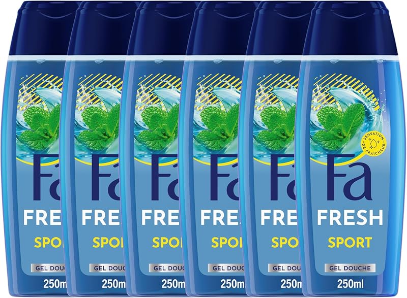 – Gel de ducha Cap Tonique – Bote 250 ml – Lote de 6