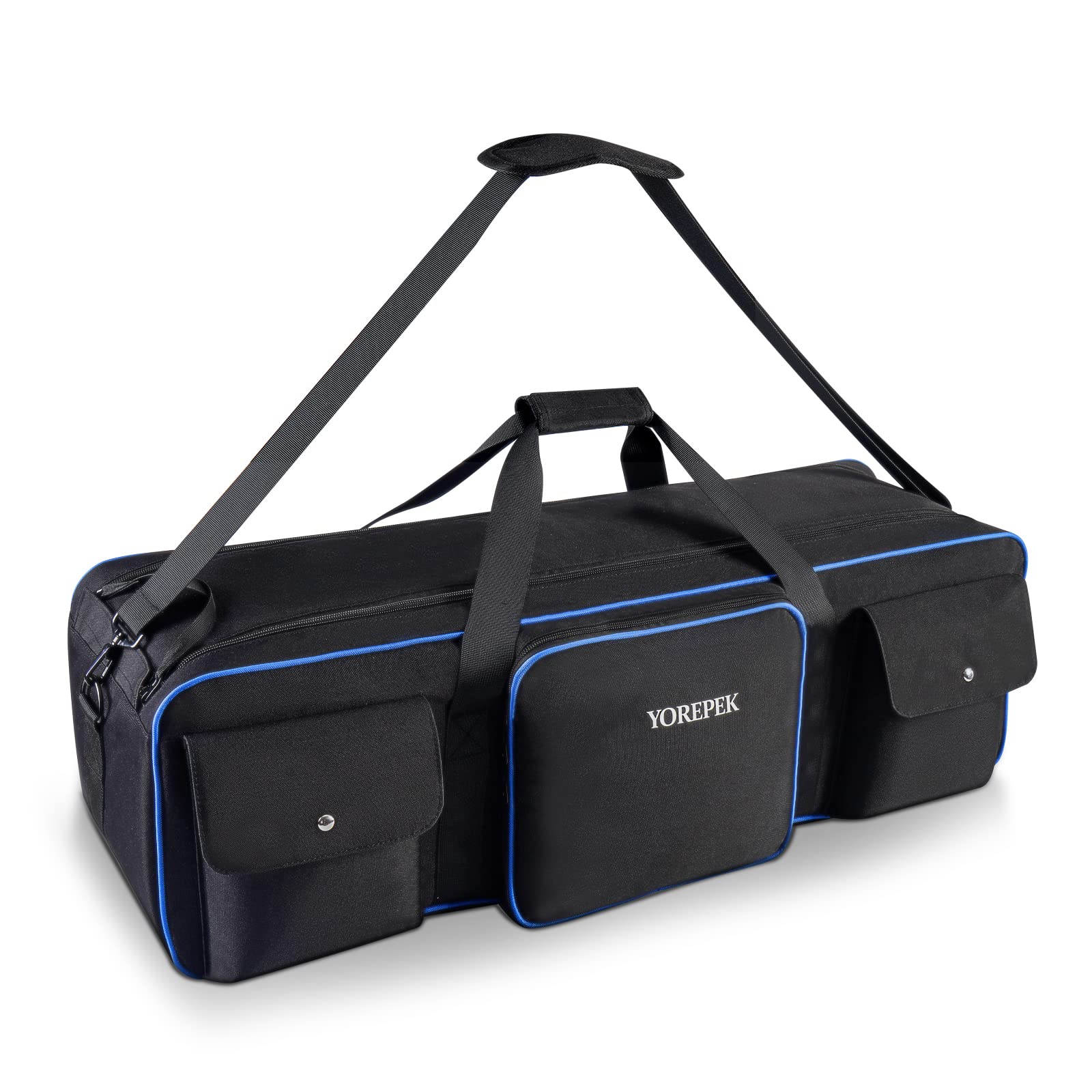 Photo 1 of YOREPEK Tripod Carrying Case Bag, Light Stand Bag with 2 Protective Padding, 30.5" Large Photo Studio Equipment Case fit Tripods, Monopods, Speaker Stands, Boom Stands, Camcorder, Mic Stands, Travel