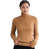 Fair Indigo Fair Trade Organic Ribbed Turtleneck Sweater