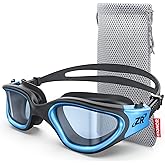 ZIONOR Swim Goggles, G1 MAX Polarized Anti-Fog Swimming Goggles for Men Women