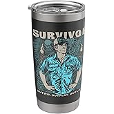 Official Survivor Show: Outwit. Outplay. Outlast Stainless Steel Insulated Tumbler