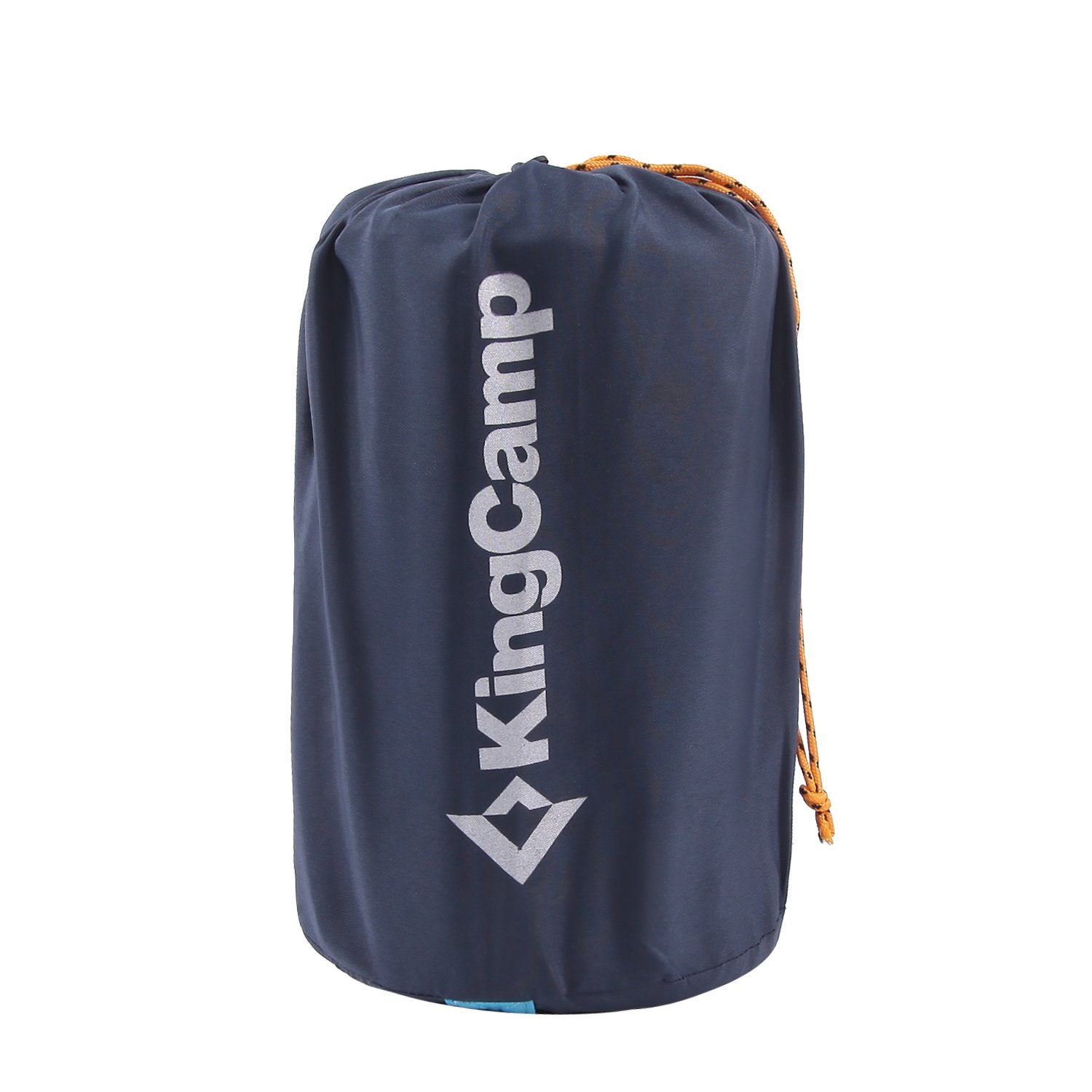 Kingcamp Uni Wave Super Selbstaufblasbare Isomatte, Blau, 183 x 51 x 3.8 cm