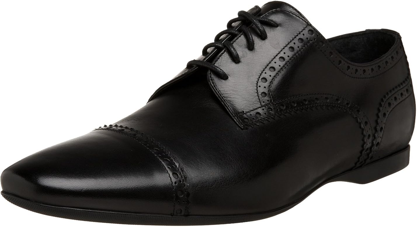 Amazon.com | Bally Men's Pakos Lace-up, Black, 8 EEE | Shoes