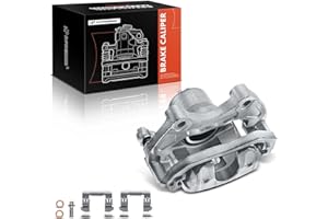 A-Premium Disc Brake Caliper Assembly with Bracket Compatible with Select Infiniti and Nissan Models - I35 2002-2004, Altima 