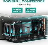 Alpicool GC30 29L Portable Car Refrigerator Freezer 12/24V 240V view 3