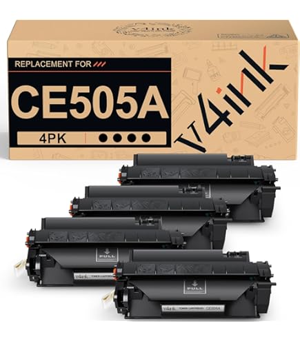 Amazon.com: v4ink CE505A Toner Compatible for HP 05A Toner