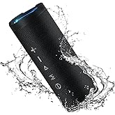 Vanzon V40 Portable Wireless Bluetooth Speaker V5.0 with 24W Loud Stereo Sound, 24H Playtime, TWS & IPX7 Waterproof, Suitable for Home and Outdoors