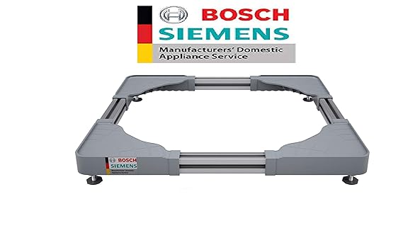 Bosch Siemens Original Adjustable Pedestal for Washing Machine (Universal Stand Suitable for All Brands of Front Load Washing Machines)