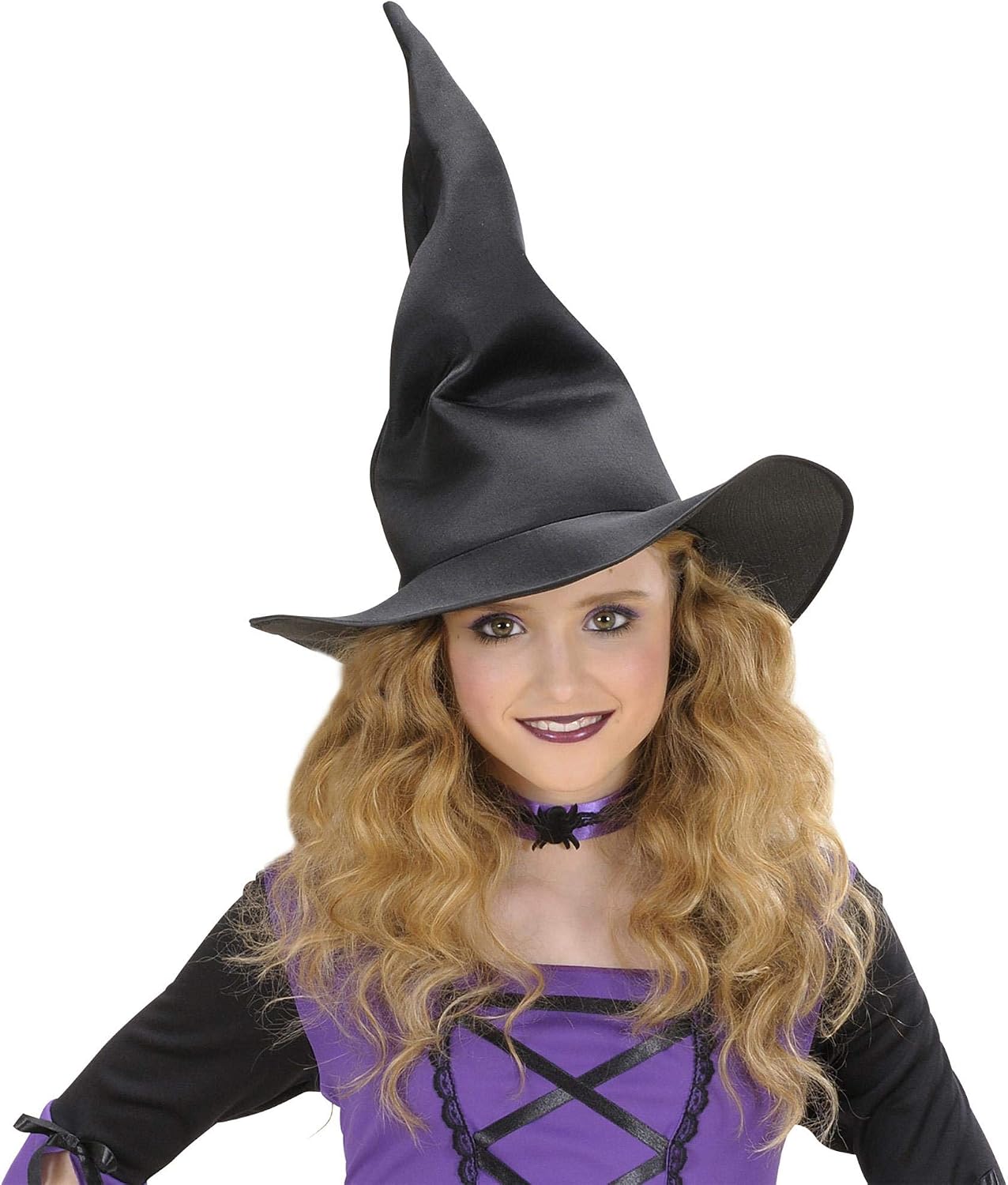 Weird Witch s Child Size Halloween Hats Caps & Headwear for Fancy Dress Costumes Accessory, Black - Image 3