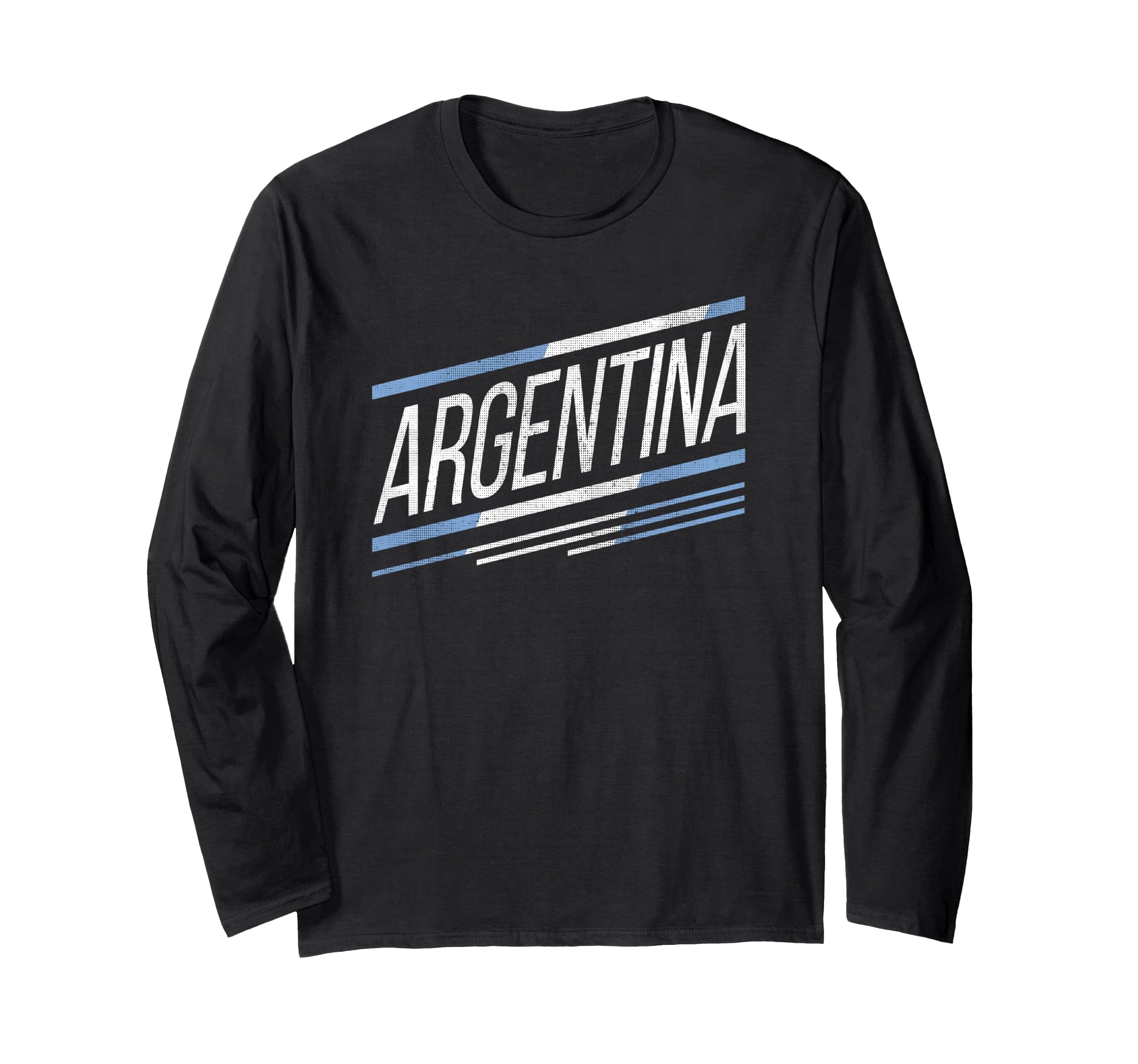Argentina Blue and White Long Sleeve T-Shirt