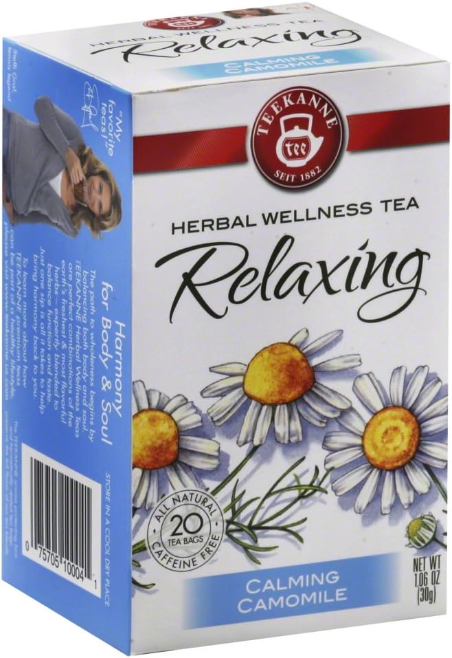 TEEKANNE TEA RLX CALMING CHAMO, 20 BG