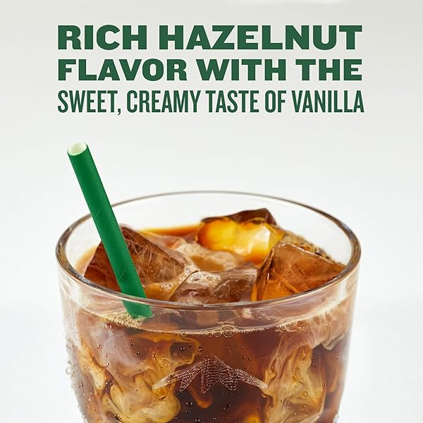 GREEN MOUNTAIN COFFEE ROASTERS BREW OVER ICE HAZELNUT CREAM, SINGLE SERVE KEURIG K-CUP PODS, FLAVORED ICED COFFEE, 12 COUNT