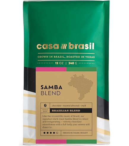 Amazon.com : Sambinha Decaf - Roasted by Casa Brasil Coffees