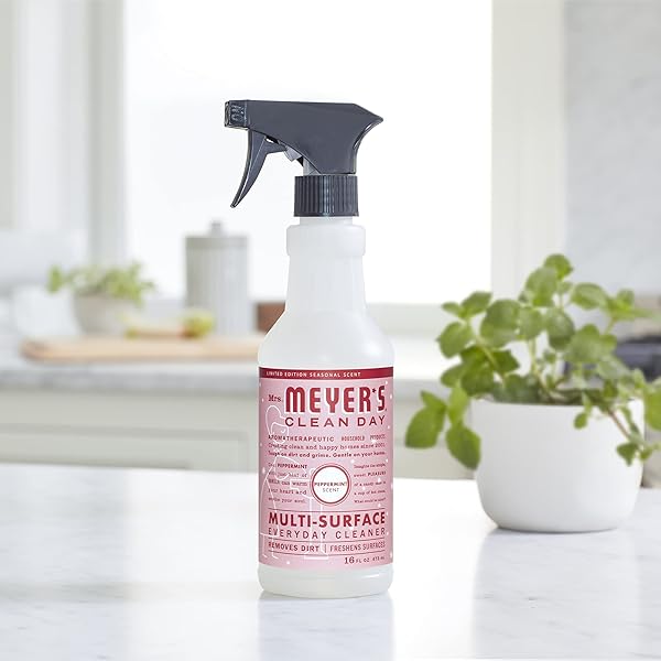 MRS. MEYER’S CLEAN DAY ALL-PURPOSE CLEANER SPRAY, LIMITED EDITION PEPPERMINT, 16 FL. OZ