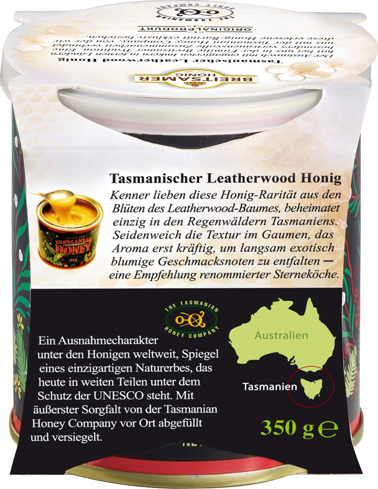 Breitsamer Tasmanischer Leatherwood Honig 350 G 1053 Amazon De Lebensmittel Getranke