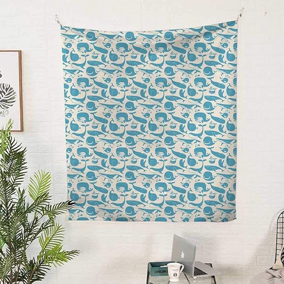 Amazon Com Whalecool Tapestryhumorous Funny Pattern With