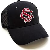 Officially Licensed South Carolina Baseball Hat Classic Team Logo Black Mesh Trucker Adjustable Snapback Gamecocks University Sports Cap