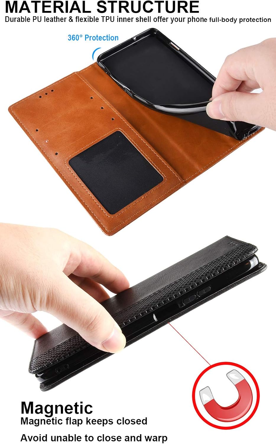Wallet Case for Xiaomi Mi 10T 5G/Xiaomi Mi 10T Pro 5G Case - Image 5