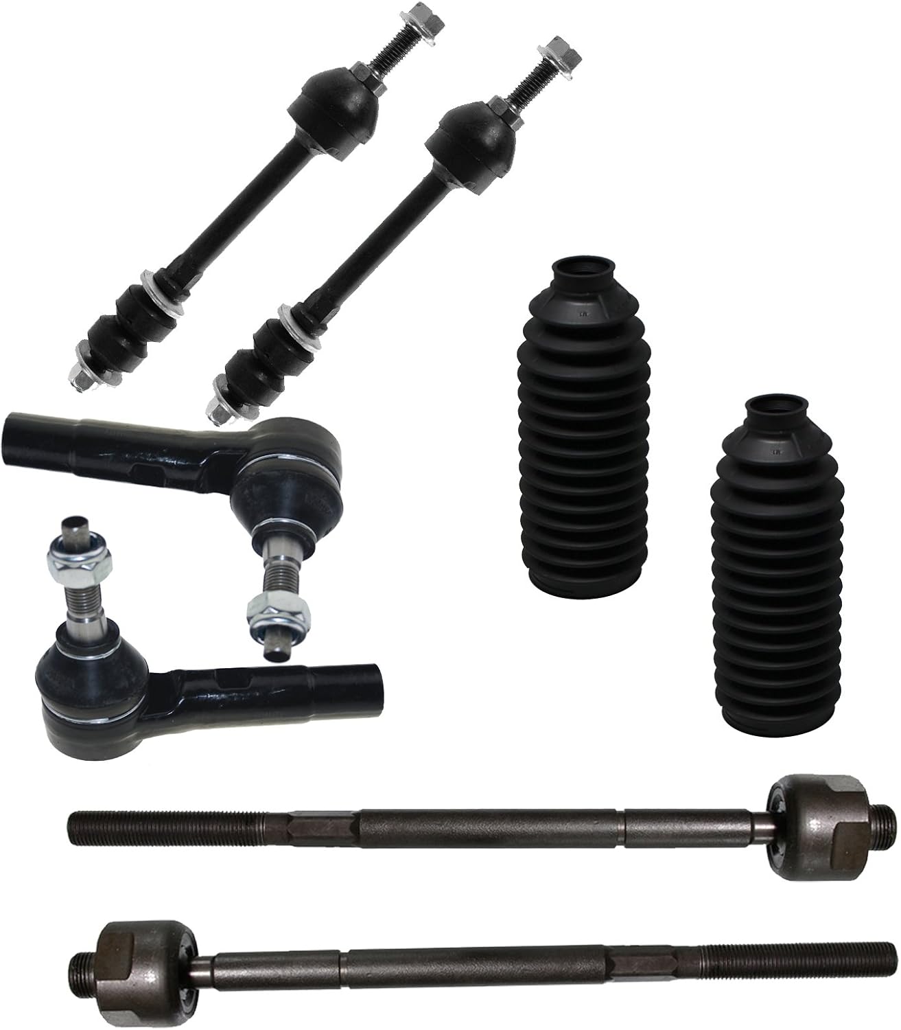 Both All 2 New 10Piece Front Suspension Kit Front Stabilizer Sway