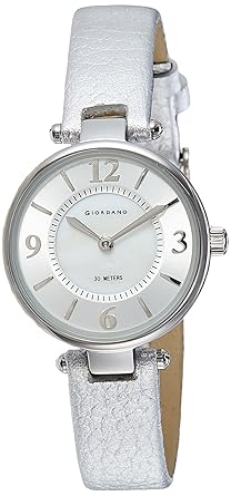 Giordano Analog Silver Dial Womens Watch - 2796-01