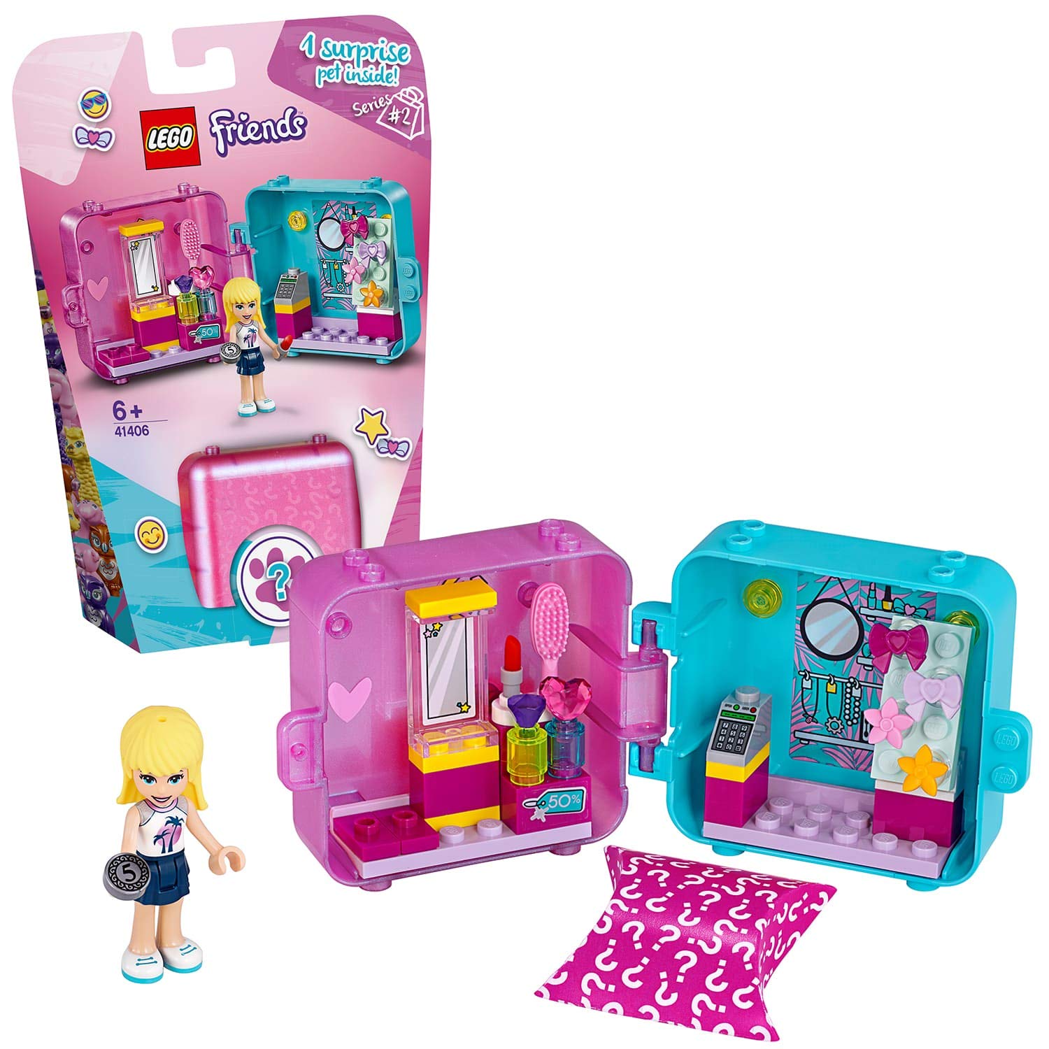 LEGO Friends 41406 Stephanie's Play Cube - Beauty Salon