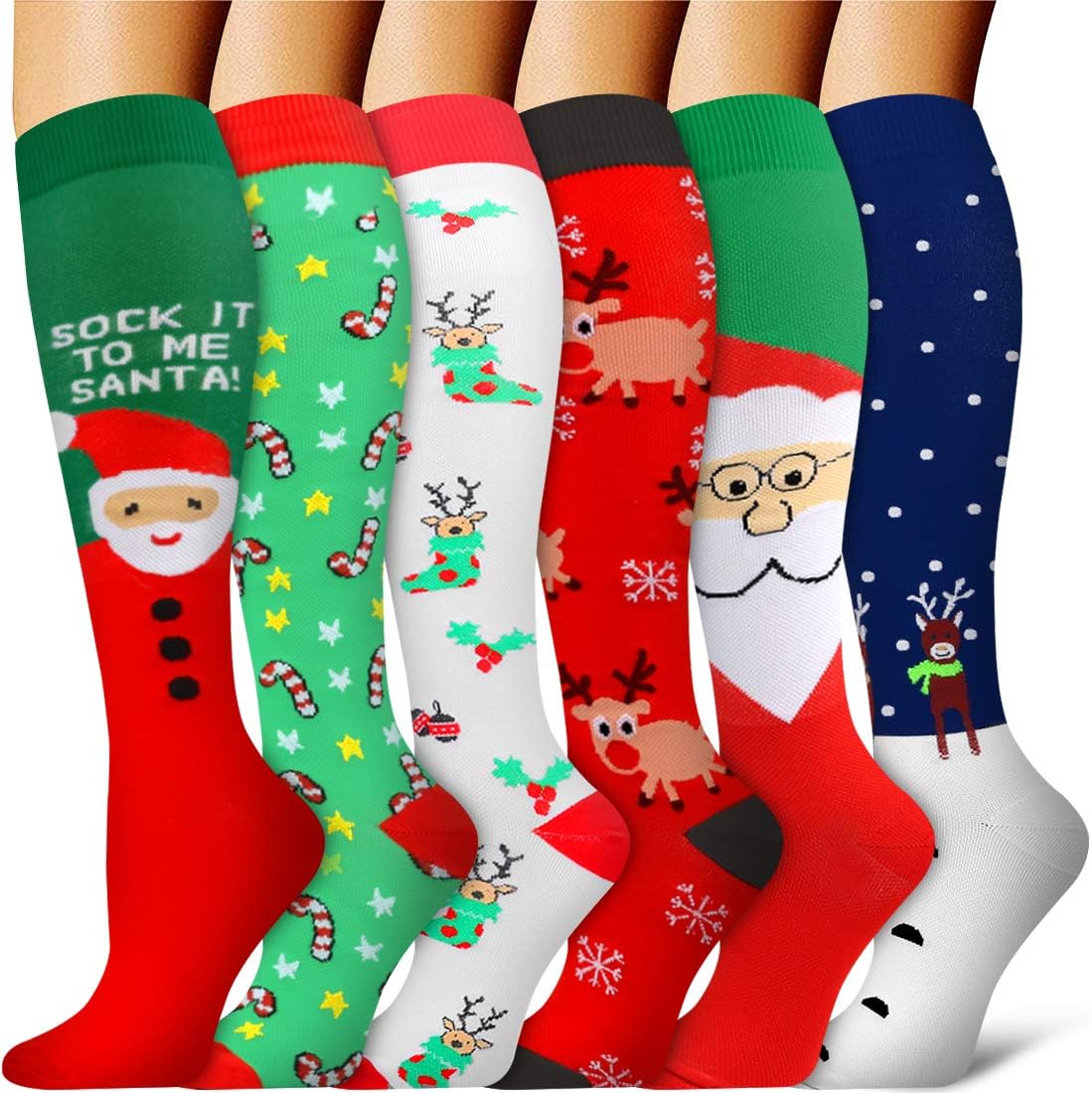 Graduated Medical Compression Socks for Women and Men - Best for Circulation, Medical, Running, Athletic, Nurse, Travel