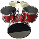 Music Alley Junior Drum Kit with Stool and Drums Sticks 3 Piece Kids view 4