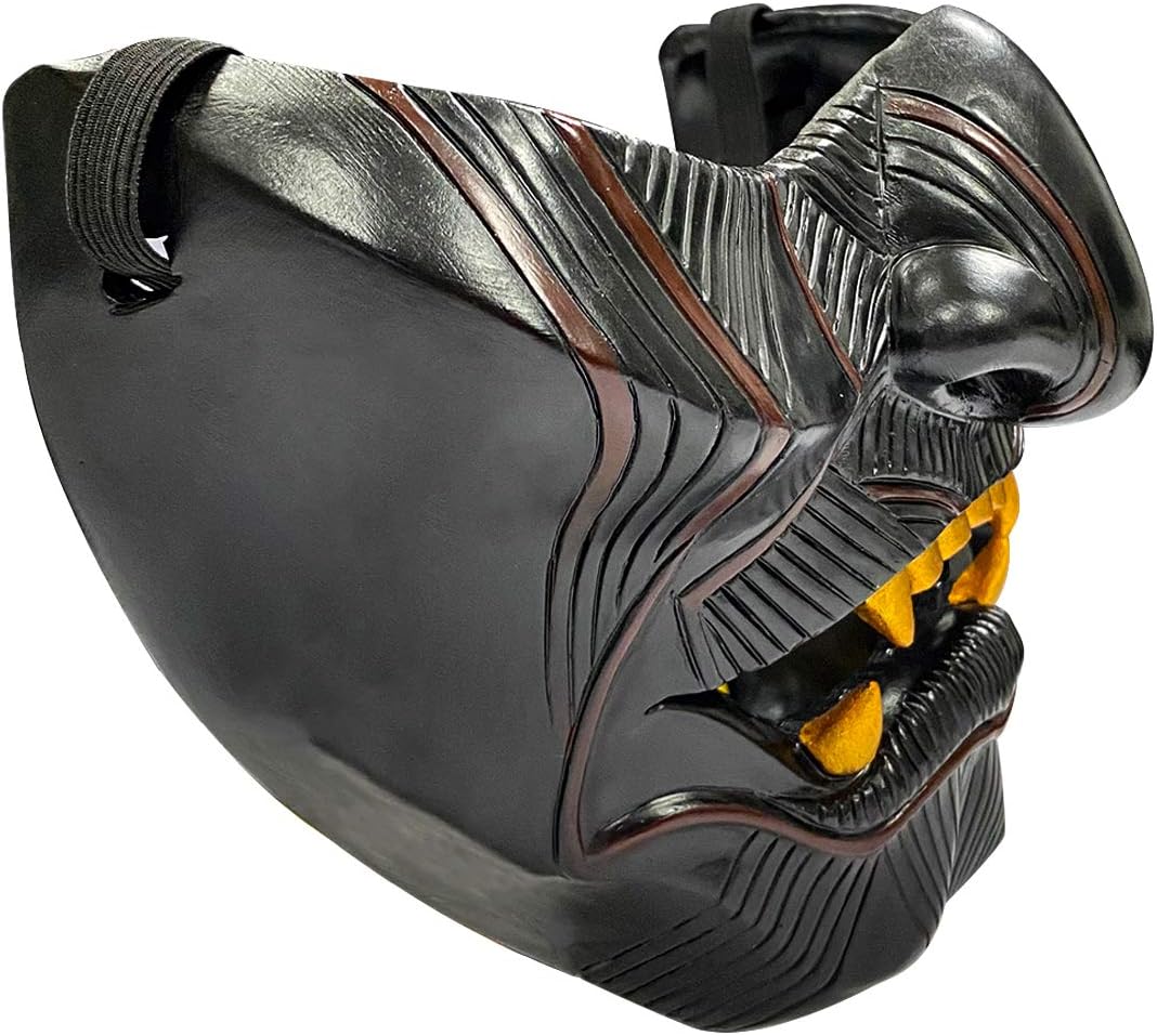 QoFina Halloween props decorations, ghost of tsushima, jin sakai mask