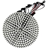 WESIRI 241 LEDs 9 Rings WS2812B 5050 RGB LED Ring Lamp Light Individually Addressable Full Dream Color DC5V with Mini Controller