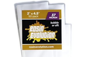 Rosin Evolution Press Bags - 37 micron (2" x 4.5") - 50 pack