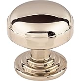 Top Knobs TK3000PN TK3000 Ellis 1-1/4 Inch Mushroom Cabinet Knob