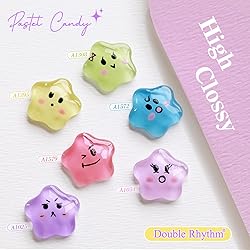 Double Rhythm 6 Pcs 15 ML Gel Polish Set Same Color