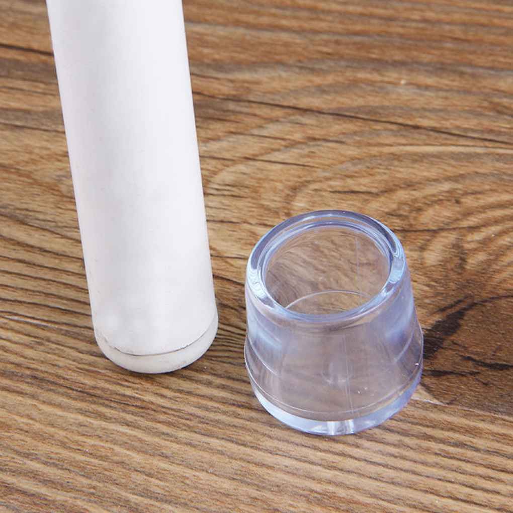 Sunlera 4pcs Goma Muebles Mesa Pata de la Silla pies Superficie