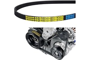 Jaxivo 12576447 AC Air Conditioner Belt for 03-08 Chevy Tahoe Suburban Silverado Avalanche Express Cadillac Escalade GMC Savana Sierra 1500 2500 3500 Yukon Denali Hummer H2 960mm K040378