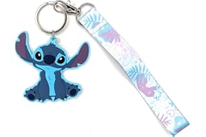 UPD Stitch Wrist Lanyard Keychain