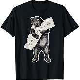 I Love California Shirt Art-Retro Vintage Cali Pride Bear T-Shirt
