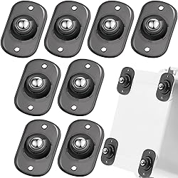 Honoson 8 Pcs Self Adhesive Caster Wheels Appliance