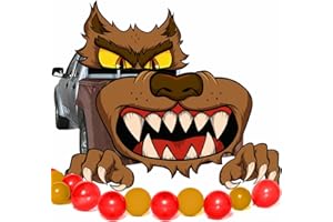 JOYIN Halloween Werewolf Trunk or Treat Car Decorations Kit for SUV, Vehicle Pickup Van Party Supplies Outdoor Decor Balloons Door Archway Entryway Haunted House Scary