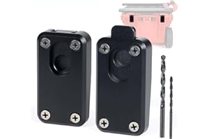 Atesilor Aluminum Handle Quick Release Pins Kit for Milwaukee Packout Rolling Toolbox, Handle Removal Accessories for Packout