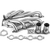 ZBPRESS Exhaust Header, Universal LS Swap S10 Conversion Headers (LS1, LS2, LS3, LS6, LS Engines) Truck &amp; SUV, 4.8L, 5.3L, 5.7L, 6.0L, 6.2L Engines, V8 engines ONLY(Models Shown in Figure II)