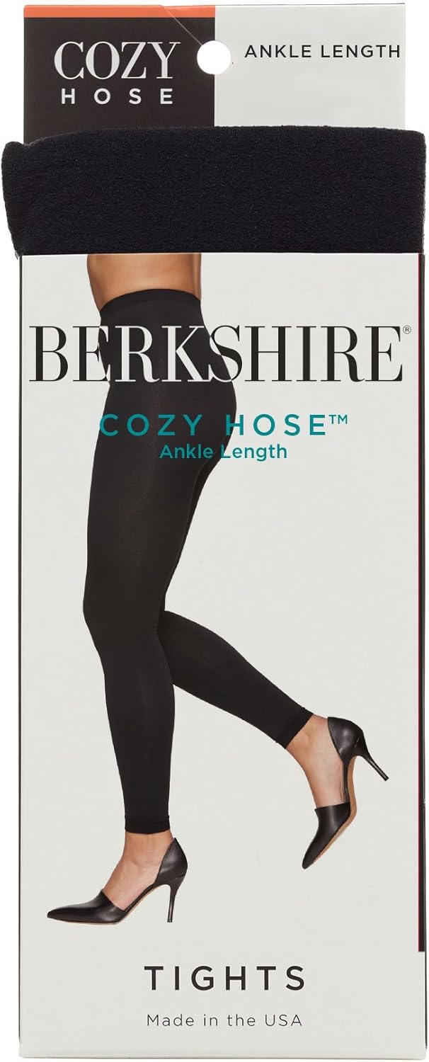Berkshire womens Cozy Hose Ankle Length Footless Tights Tights Socks
