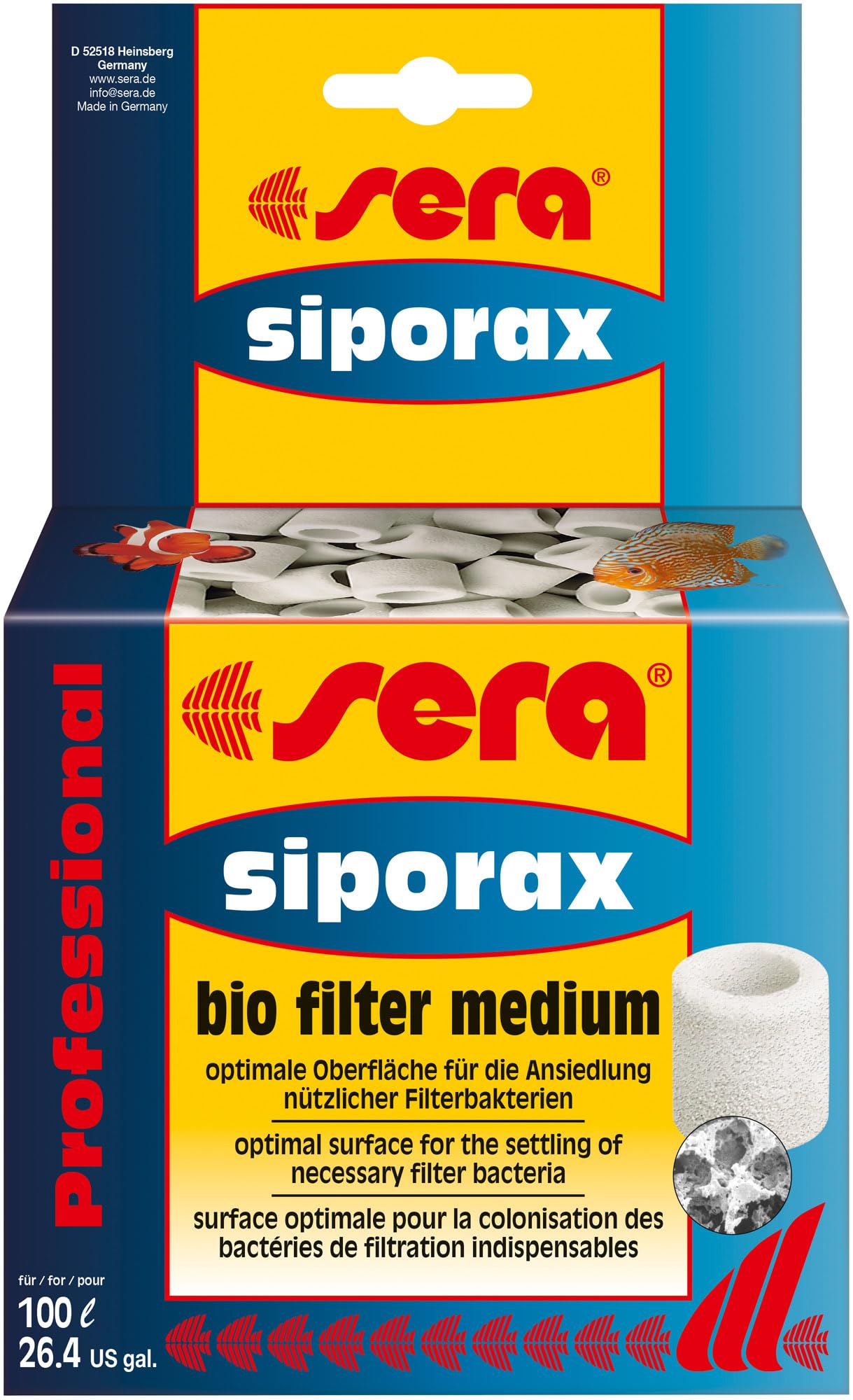 sera Siporax Professional 15 mm, 500 ml