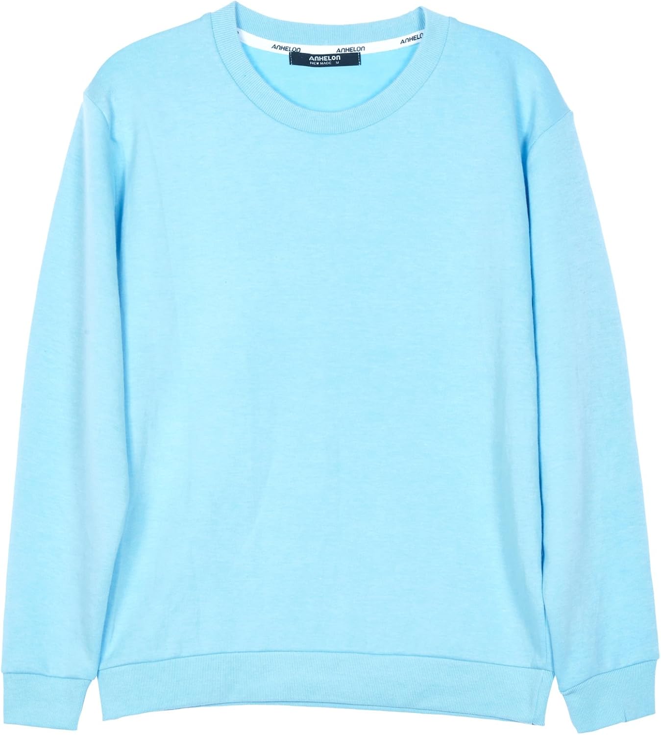 solid color crew neck sweatshirts