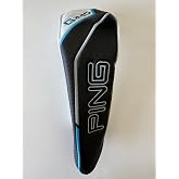 New PING G440 Black/Blue/White Wood Headcover w/Adjustable Tag # - 2025 Model