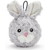 Pet Lou Squeak Toys for Aggressive Chewers Small Medium Breed Chew Toys,Fetch Ball Indoor Ball Toys,Sqeaky Dog Toys (4" EZ Squeaky Rabbit)